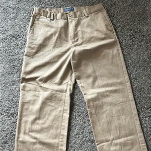Izod khaki straight pants 33x33 34